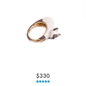 Chic Pig Siamese Cat Ring